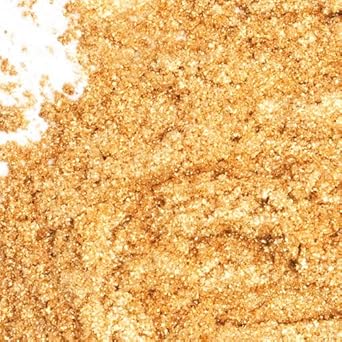 Luster Dust - Nu Silver (4G 1X Jar) | Edible Vegan Dust & Paint For Cake Decorating, Ice Cream, Desserts, Cocktails And Beverages By Bakell : Grocery & Gourmet Food
