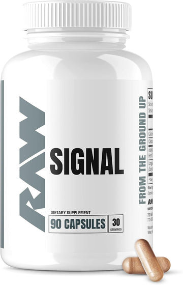 Raw Signal Fadogia Agrestis & Tongkat Ali Supplement, 90 Capsules - Tongkat Ali For Men With (Longjack Root Extract) & Fadogia Agrestis - Maximize & Boost Male Performance