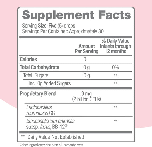 Culturelle Baby Digestive Calm & Comfort Probiotic (Age 0-12 Mos) 8.5Ml, Helps Periodic Colic, Gas, Fussiness, Crying & Digestive Upset In Infants & Newborns, Vegan Non-Gmo Gluten-Free, 1 Mos. Supply