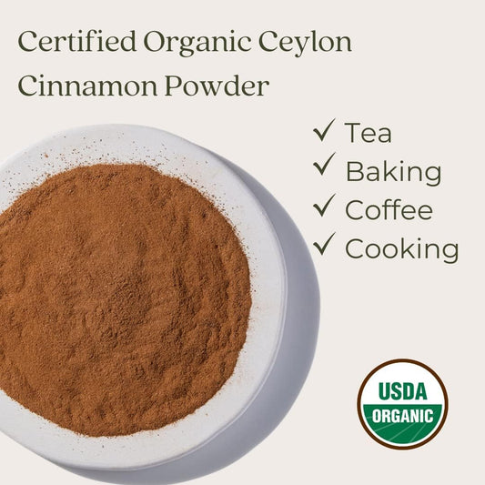 Starwest Botanicals Cinnamon Powder Ceylon Organic (2.47 Oz)