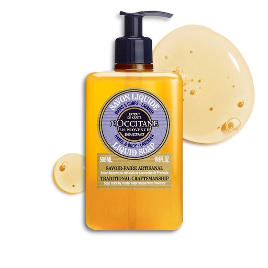 L'Occitane Hands & Body Shea Rose Liquid Soap 16.90 Fl. Oz