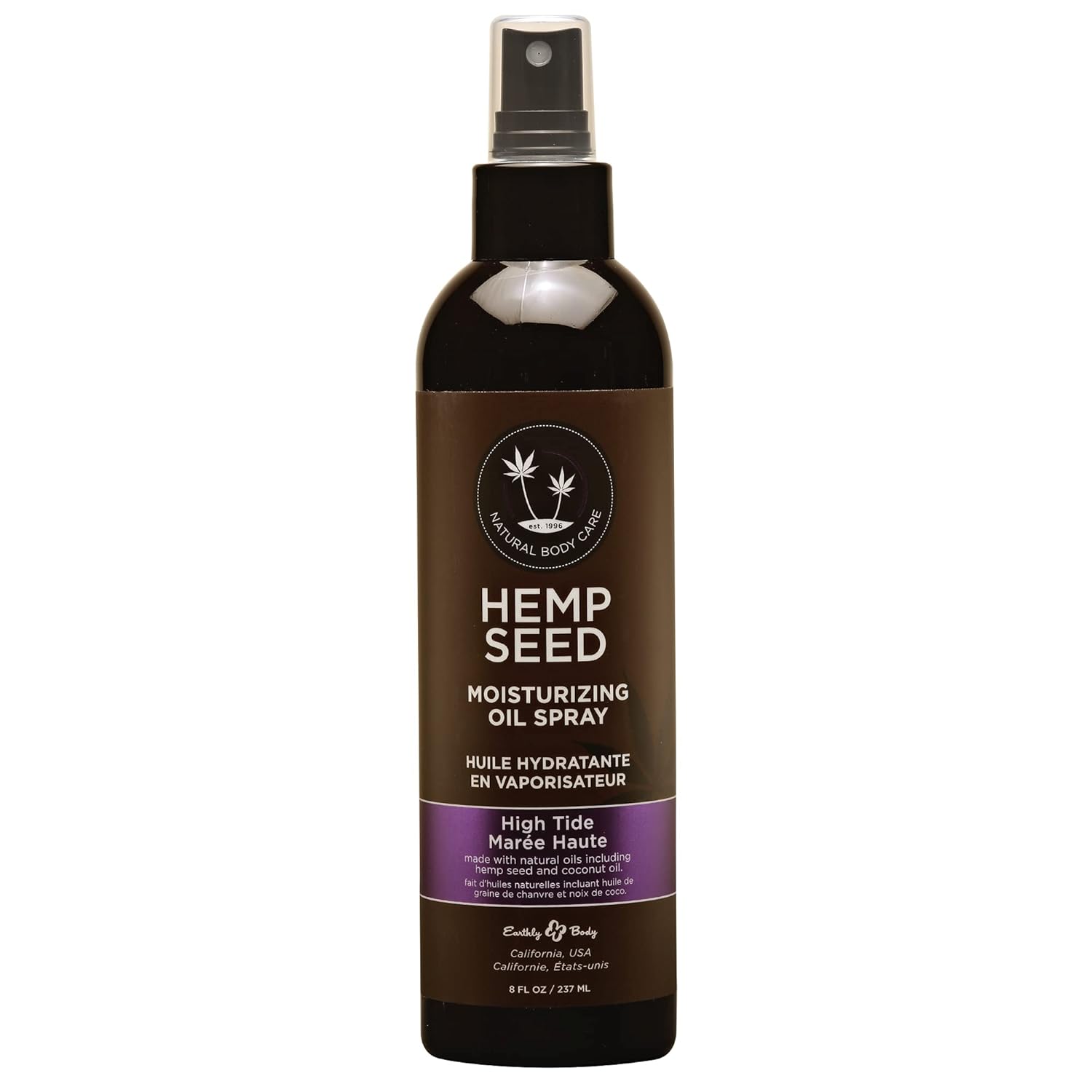 Hemp Seed Moisturizing Oil Spray - 8 Oz - Smooth, Moisturize & Protect Skin - With Vitamin E + Hemp Seed, Coconut & Avocado Oils - Vegan, Cruelty Free