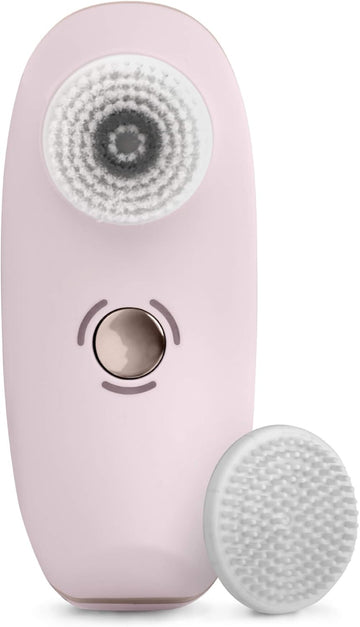 Magnitone London Barefaced 2 Vibra Sonic Face Cleansing And Massaging Brush - Usb Rechargeable Electric Facial Brush, Pink