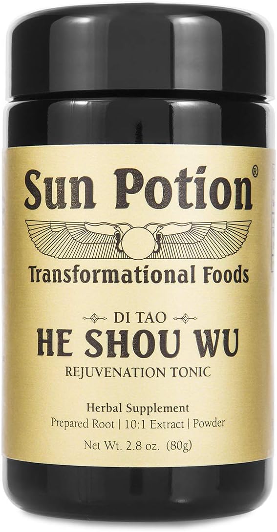 Sun Potion He Shou Wu (Wildcrafted) - Rejuvenation Tonic (80G)