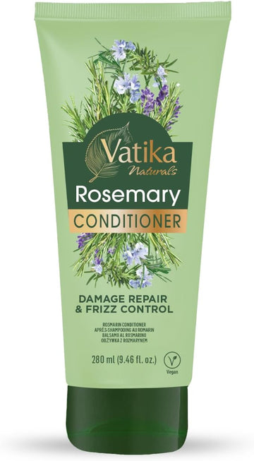 Vatika Natural Rosemary Conditioner, 280Gm, Conditioner For Dry Hair, Anti-Dandruff Conditioner, Promotes Hair Growth, Nourishes & Conditions Hair, Rosemary Oil