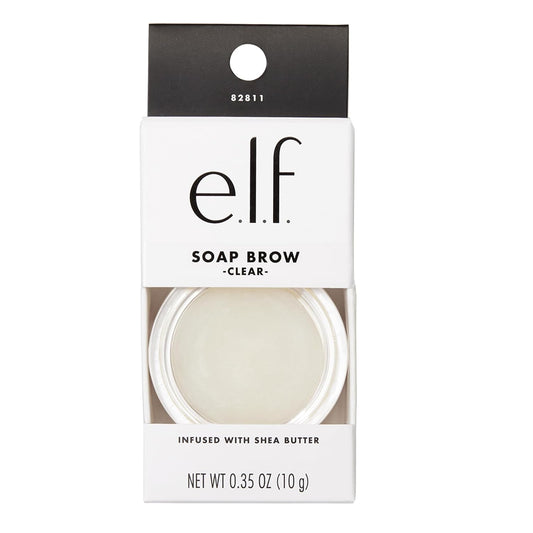 E.L.F. Soap Brow, Clear Brow Pomade For Shaping & Taming Brows To Stay Put, Long-Wear With Firm Hold, Universal Color, Vegan & Cruelty-Free