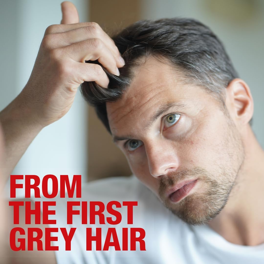 Alpecin Grey Attack Caffeine & Colour Shampoo for Men 2x 200ml | Gradually Darker and Stronger Hair | Controlled & Natural Looking Colour Effect for Less Greys | Against Thinning Hair : Amazon.co.uk: Beauty