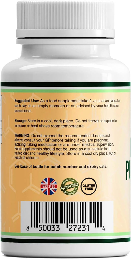 Double Wood Mimosa Pudica Seed Supplement | 120 High Strength Mimosa Pudica Capsules - 1000Mg Per Serving | Mimosa Pudica Seed Extract 10:1 | Non-Gmo & Gluten Free (120 Capsules)