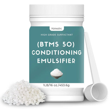 16 Oz Btms 50 Conditioning Emulsifier For Making Leave-In Conditioner, Premium Btms 50 Conditioning Emulsifier Granules, Higher Activity Than Btms 25, Suitable For Making Lotions, Shampoos And More