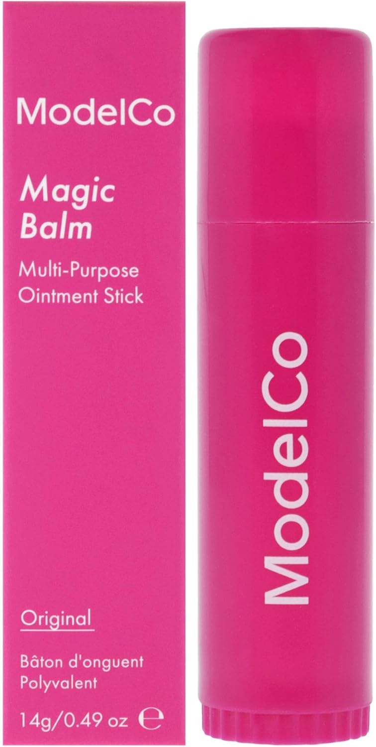 Modelco - Magic Balm - Original - Multi-Purpose Ointment Stick - Sleek Retractable Moisturizing Balm - Provides An Instant Boost Of Hydration - Enriched Formula Heals Dehydrated Areas - 0.05 Oz