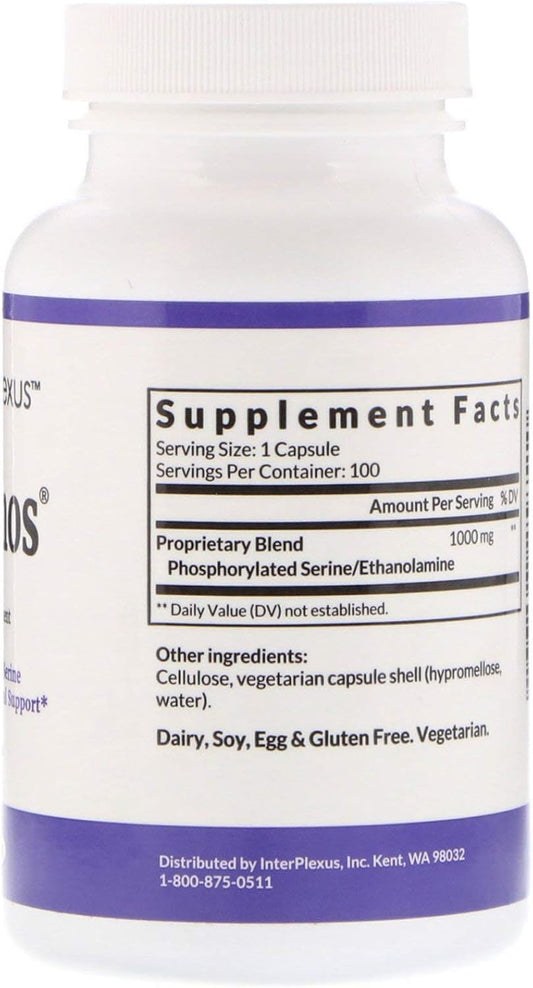 Interplexus Seriphos - 100 Capsules : Health & Household