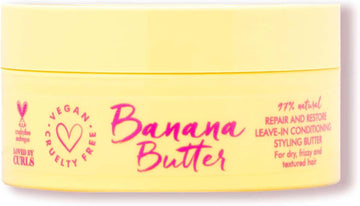 Umberto Giannini Strong Curls Rosemary Oil Curling Butter For Curly, Coily, Wavy Hair - Includes Biotin - Sulphate Free + Vegan 300Ml