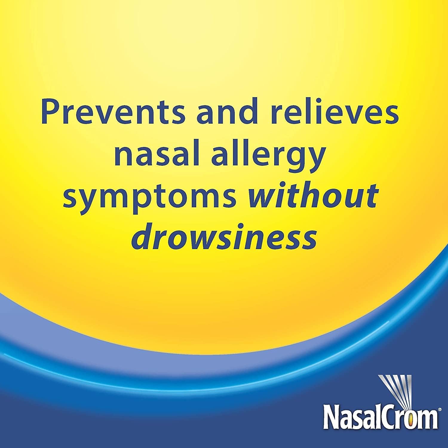 Nasalcrom Nasal Spray Allergy Symptom Controller | 200 Sprays | .88 Fl Oz : Health & Household
