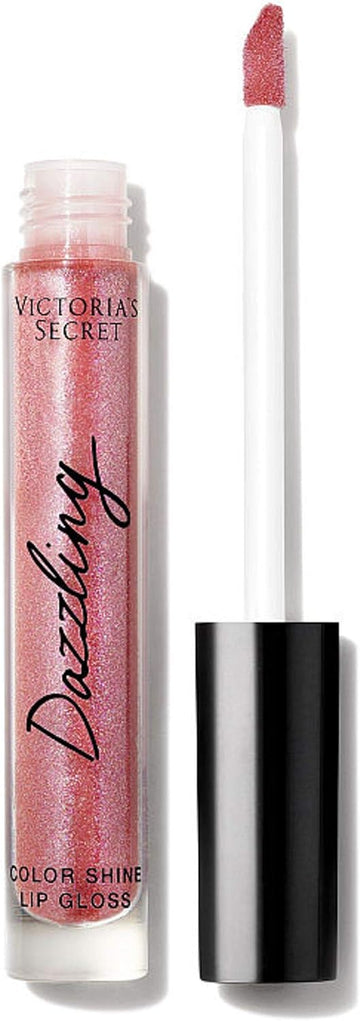 Victoria Secret New! Color Shine Lip Gloss Dazzling (Sheer Hibiscus With Iridescent Shimmer) 3.1G