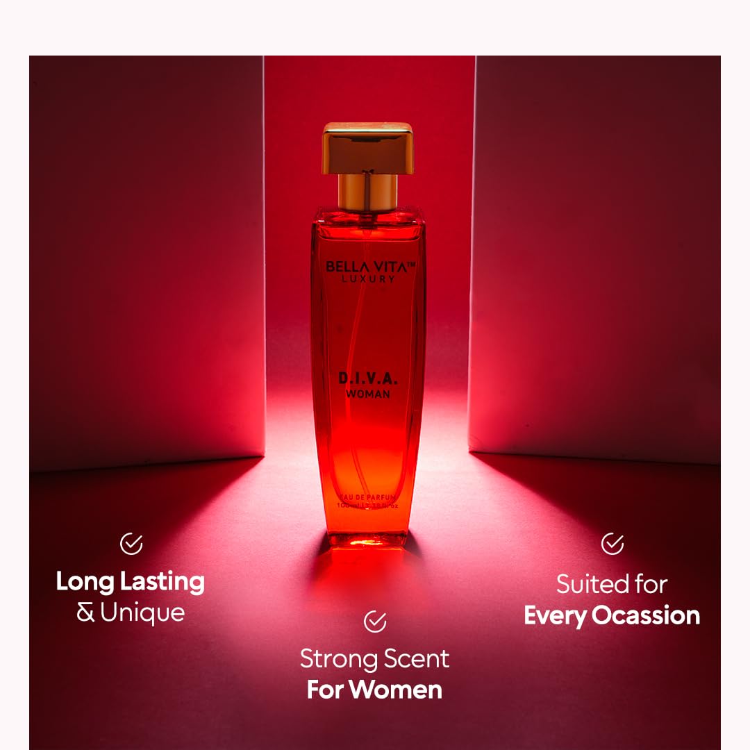 Bellavita Luxury Collection - Diva For Women - 3.38 Oz Edp Spray : Beauty & Personal Care