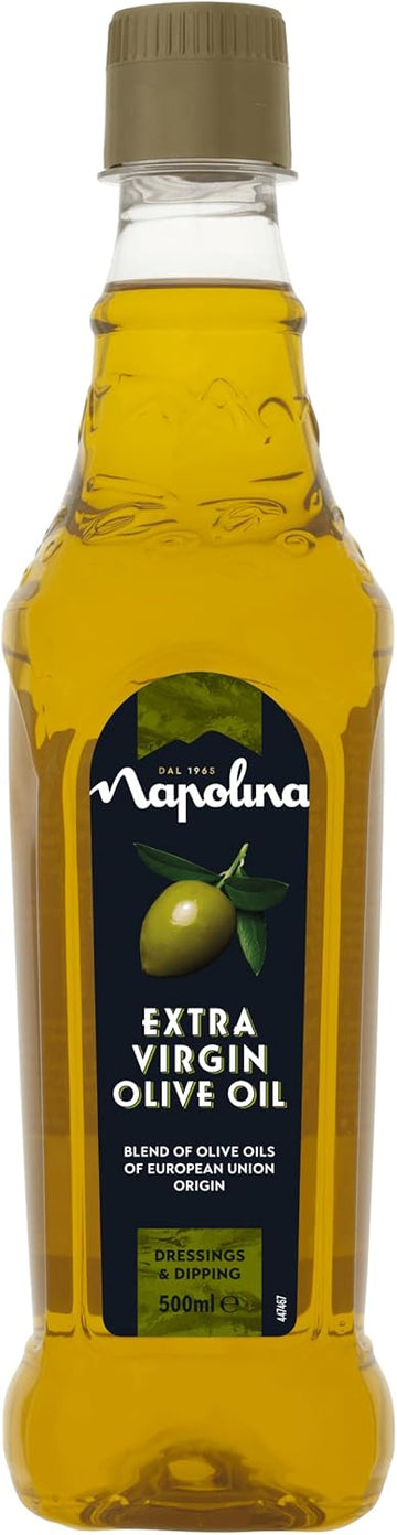 Napolina Extra Virgin Olive Oil, 500Ml & Double Concentrate Tomato Puree, 142G