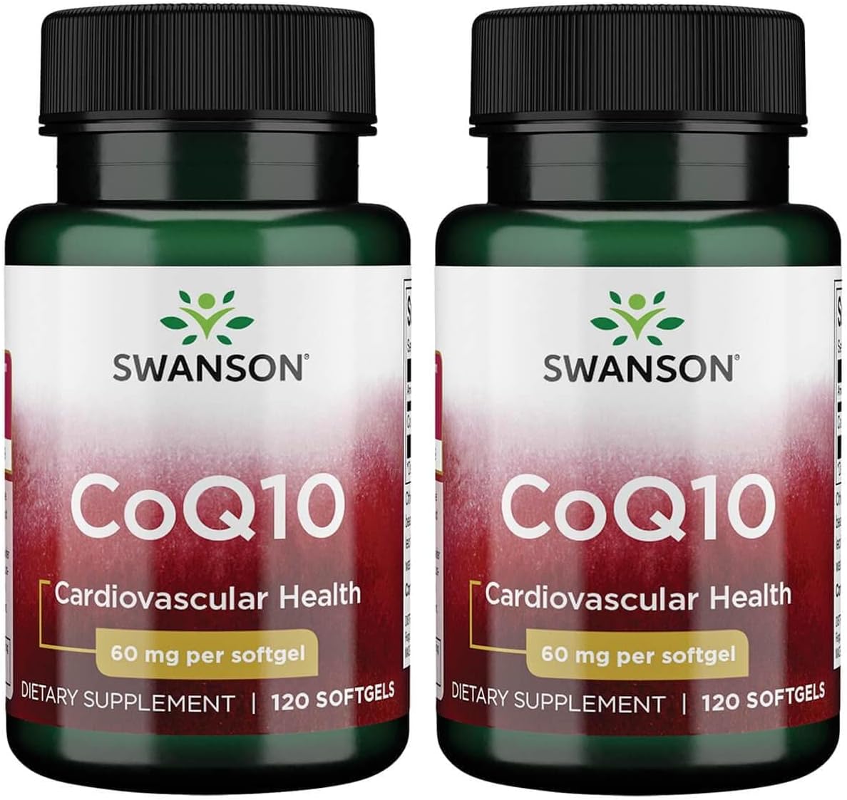 Swanson Coq10 60 Milligrams 120 Sgels (2 Pack)