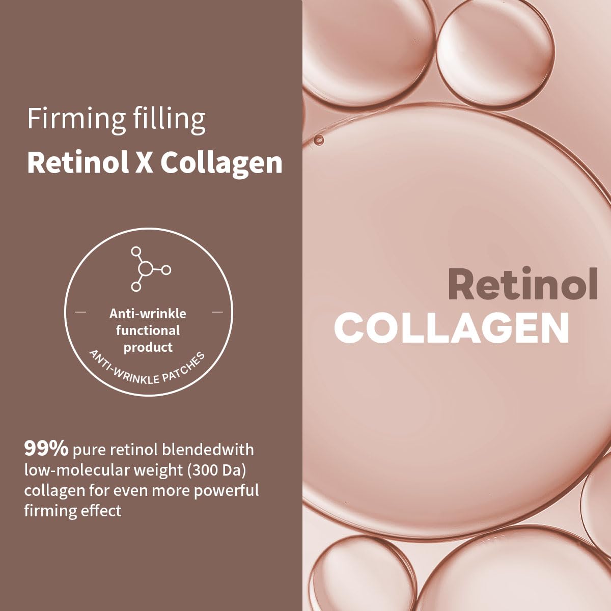 Mediheal Retinol Collagen Ampoule Lifting Mask (10 Counts) for Anti-Aging - Helps Reduce Fine Lines & Wrinkles, and Smoothens Skin : Beauty & Personal Care