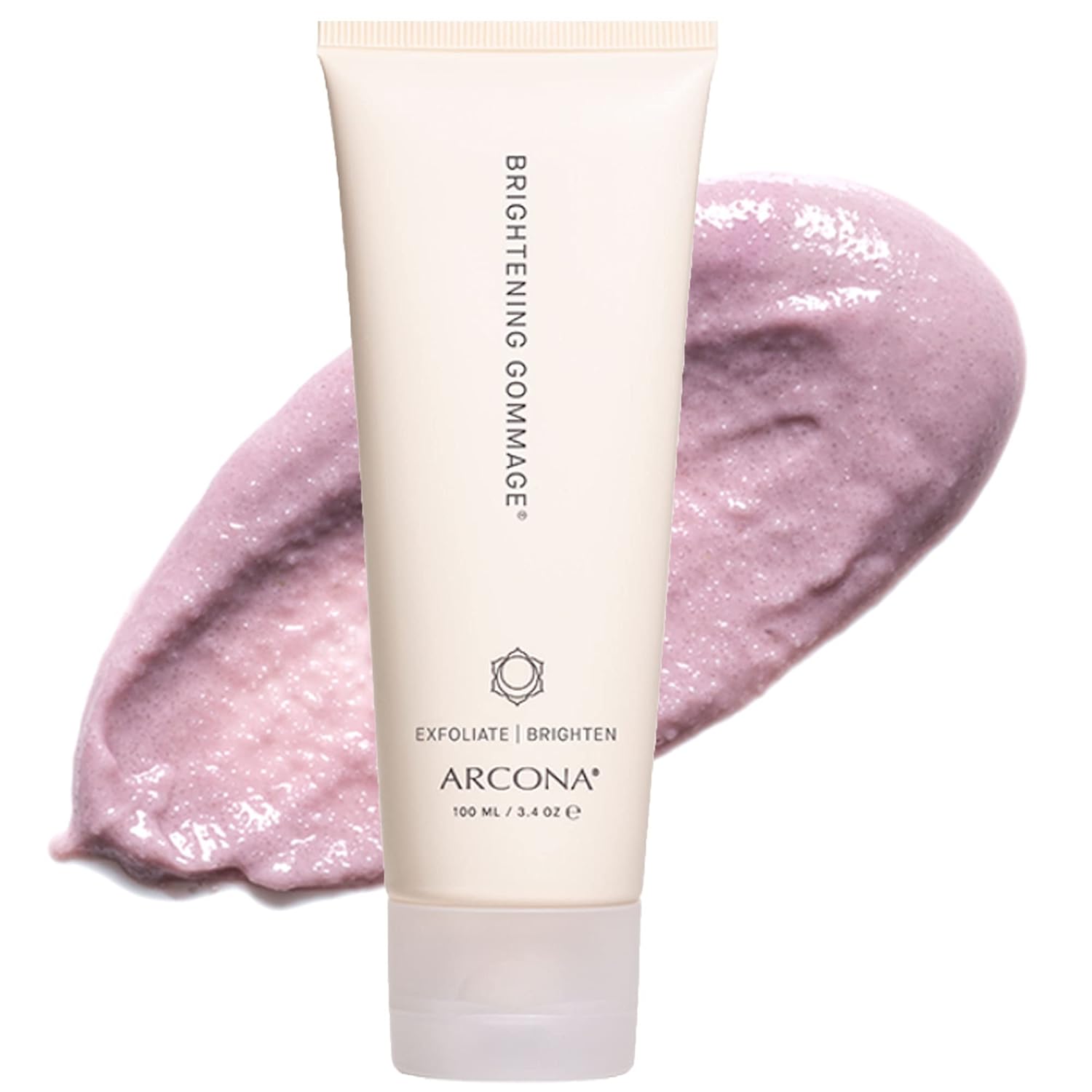 Arcona Brightening Gommage - Exfoliate + Brighten With Jojoba Beads, Zeolite + Antioxidant Rich Blueberry + Cranberry Extracts - Made In The Usa