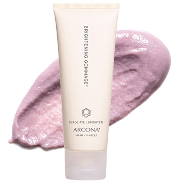 Arcona Brightening Gommage - Exfoliate + Brighten With Jojoba Beads, Zeolite + Antioxidant Rich Blueberry + Cranberry Extracts - Made In The Usa