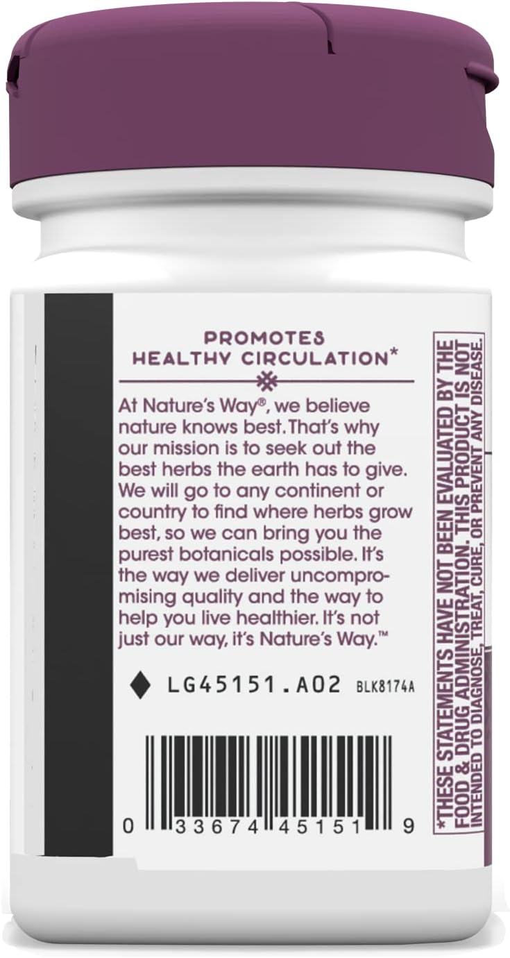 Nature's Way Pycnogenol, Promotes Healthy Circulation*, 30 Vegan Tablets : Health & Household