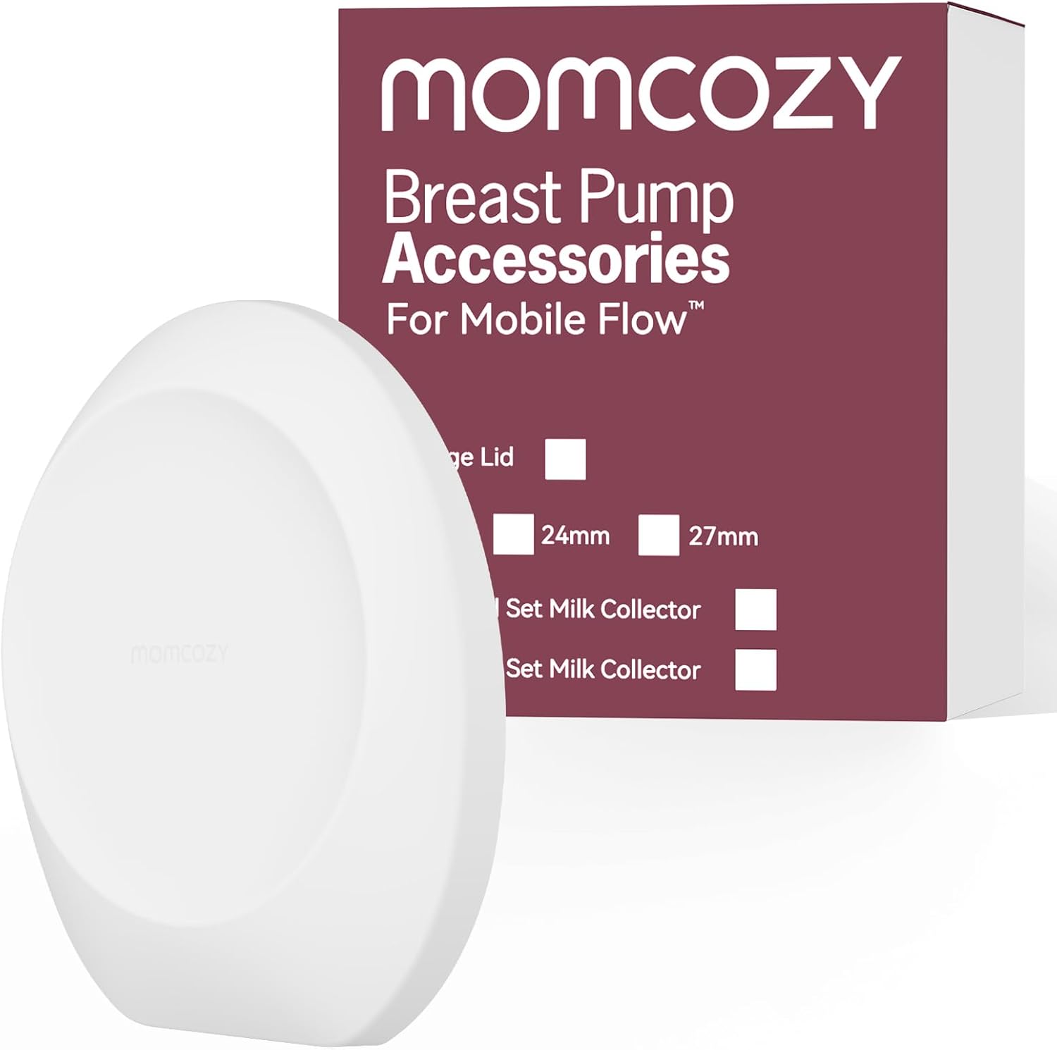 Momcozy Original Mobile Flow | M9 Replacement Accessories, Original M9 Breastfeeding Parts, 1 Pc (Flange Cover)