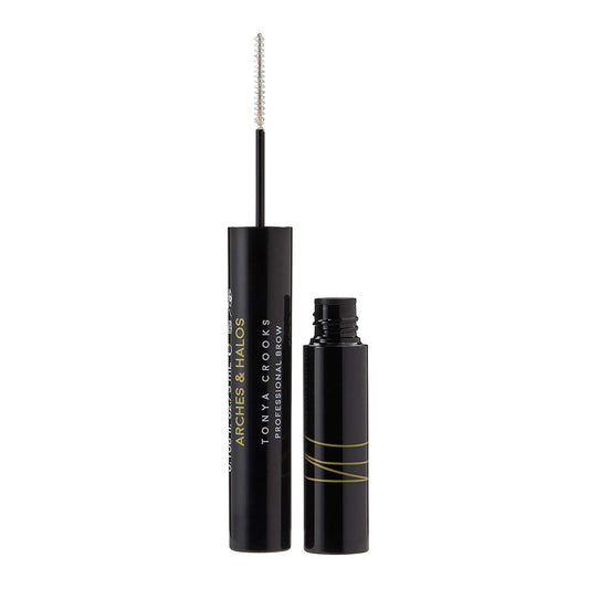Arches & Halos Natural Hold Brow Gel - Coat And Condition Brows - Vegan And Cruelty Free Makeup - Clear, 0.1 Oz