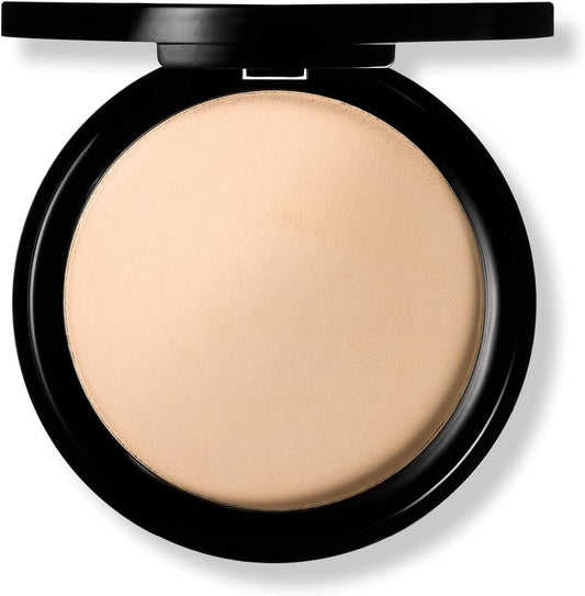 Mii Cosmetics Mineral Perfecting Pressed Powder | Ultra-Lightweight Face Powder | Blurring & Mattifying Powder For Shine Control & Natural-Looking Coverage | Non-Caking & Non-Drying Finishing Powder