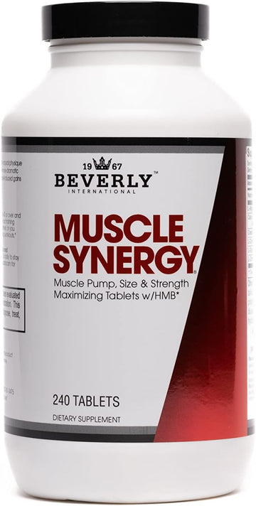 Beverly International Muscle Synergy 240 TABS (15 Servings) Clinically