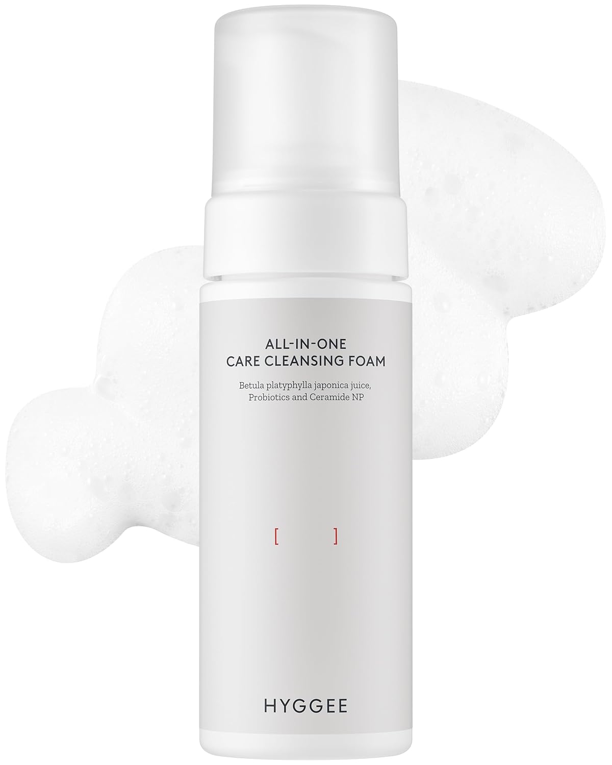 All In One Care Cleansing Foam - Mildly Acidic Skin Irritation Free Micro Bubble Foam Face Cleanser - Moisturizing And Gentle Pore Cleansing With Brich Sap And Probiotics, 5.3 Fl.Oz