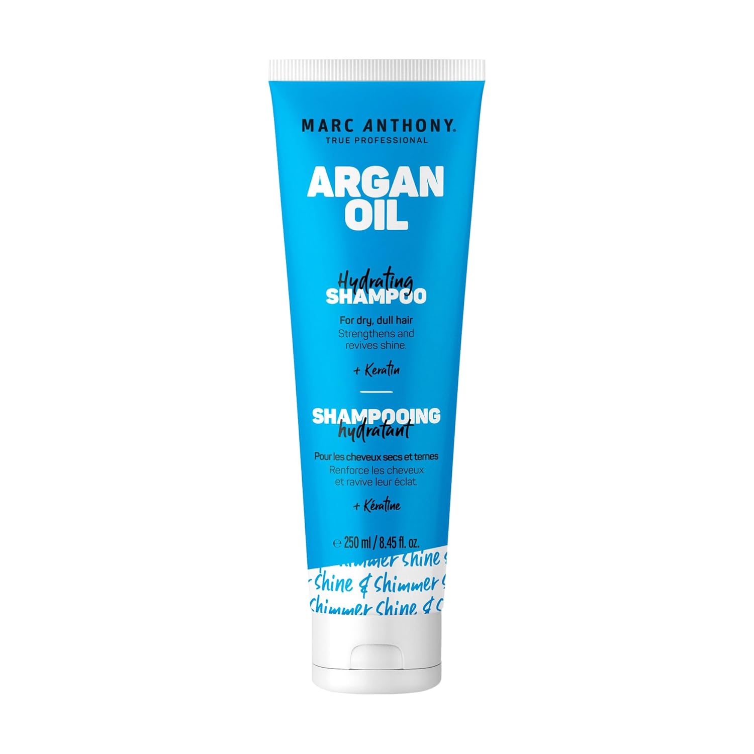 Marc Anthony Argan Oil Shampoo With Keratin - Moisturizing & Revitalizing For Dry, Dull Hair - Repairs, Strengthens & Enhances Shine With Nourishing Moroccan Argan Oil