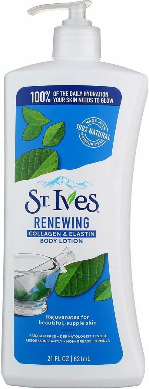St Ives Collagen Elastin Skin Renewing Body Lotion 21 Fl Oz/621 Ml