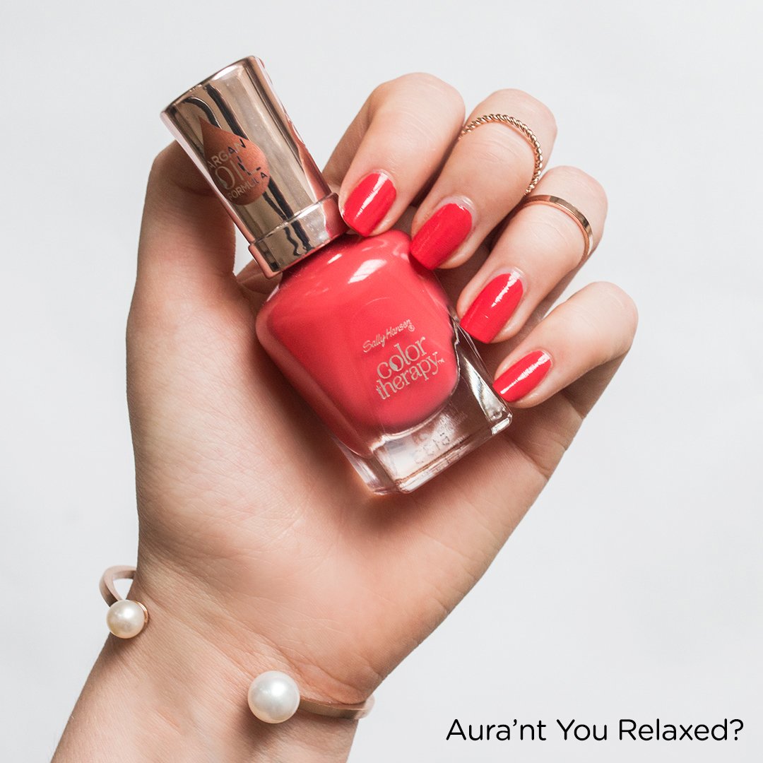 Sally Hansen Color Therapy Nail Polish, Aura'nt You Relaxed?, Pack of 1 : Beauty & Personal Care