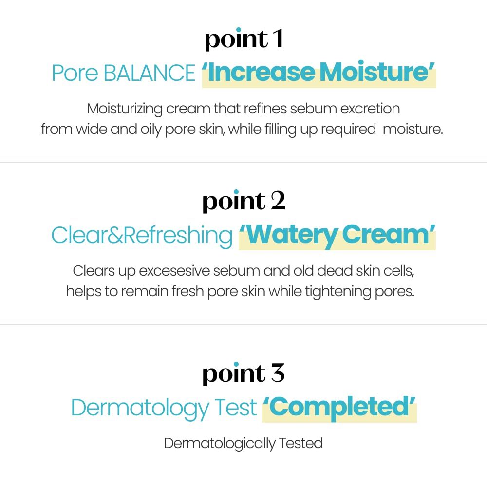 Etude Wonder Pore Cream, Face Moisturizer For Sensitive Skin, Hypoallergenic Skin Care Solution, Watery Gel Formula Moisturizing Cream With Sebum Control, Korean Skin Care, Beauty (2.5 Fl Oz) : Beauty & Personal Care