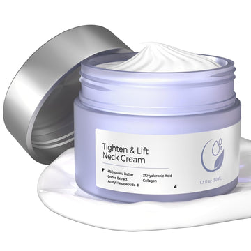 Neck Creams For Tightening And Firming: Anti - Aging Tighten And Lift Neck Cream Moisturise Wrinkle Cream For Women And Man 1.7 Oz