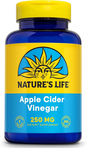 Nature's Life Apple Cider Vinegar 250mg | with 87 mg Acetic Acid