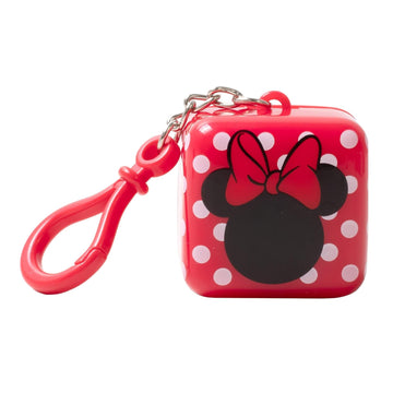 Lip Smacker Disney Minnie Mouse Cube Flavored Lip Balm, Minnie Joyful Cotton Candy, Clear, For Kids