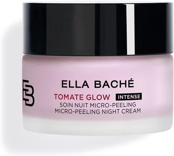 Ella Baché Tomate Glow Micro Exfoliating Night Cream 50 Ml - Smoothing Sos Night Cream For Radiant, Regenerated Skin - Face Cream With Antioxidants & Aha Trio