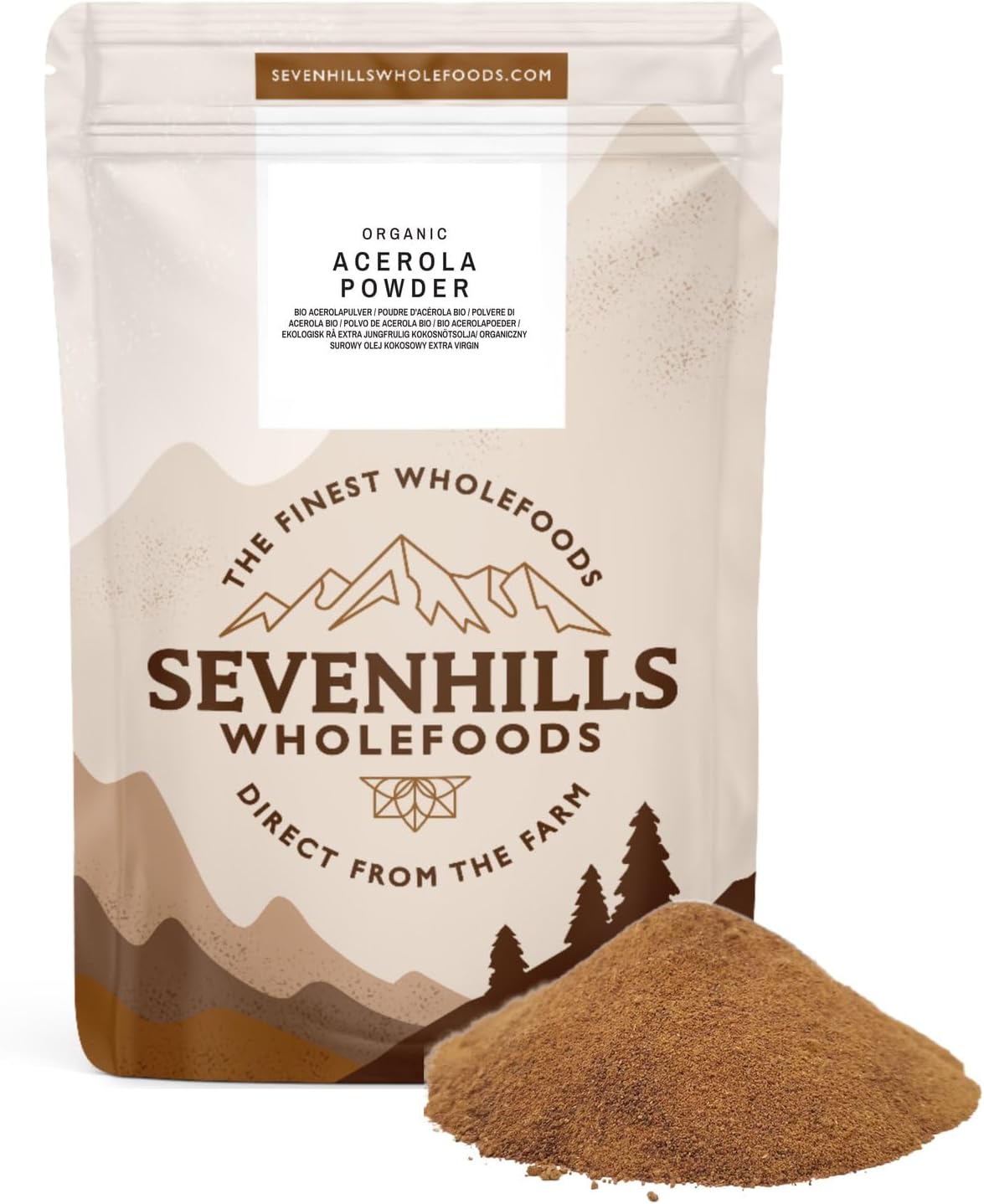 Sevenhills Wholefoods Organic Acerola Powder 250g