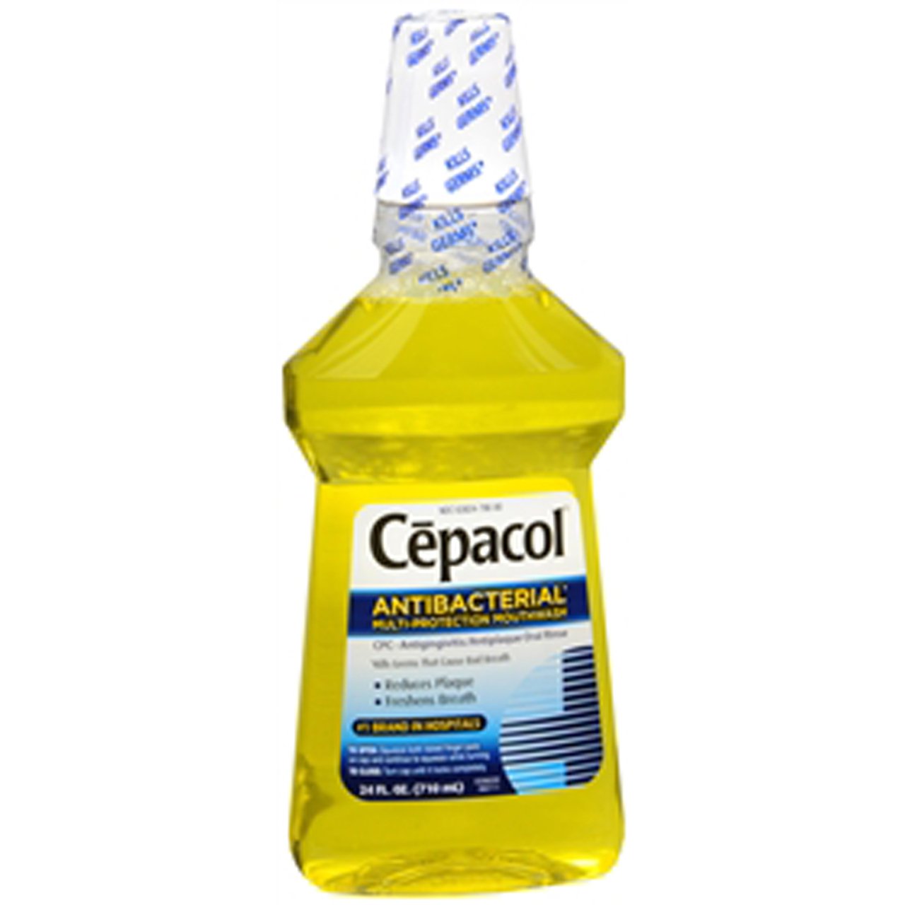 Cepacol Antibacterial Mouthwash, Gold, 24Oz : Beauty & Personal Care