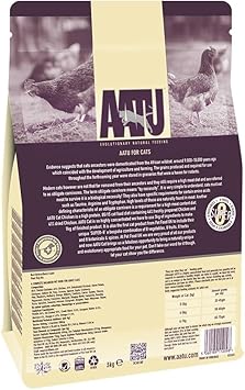 AATU 85/15 Dry Cat Food, Chicken, High Protein, Grain Free Recipe, No Artificial Ingredients, 3 kg?27297.0