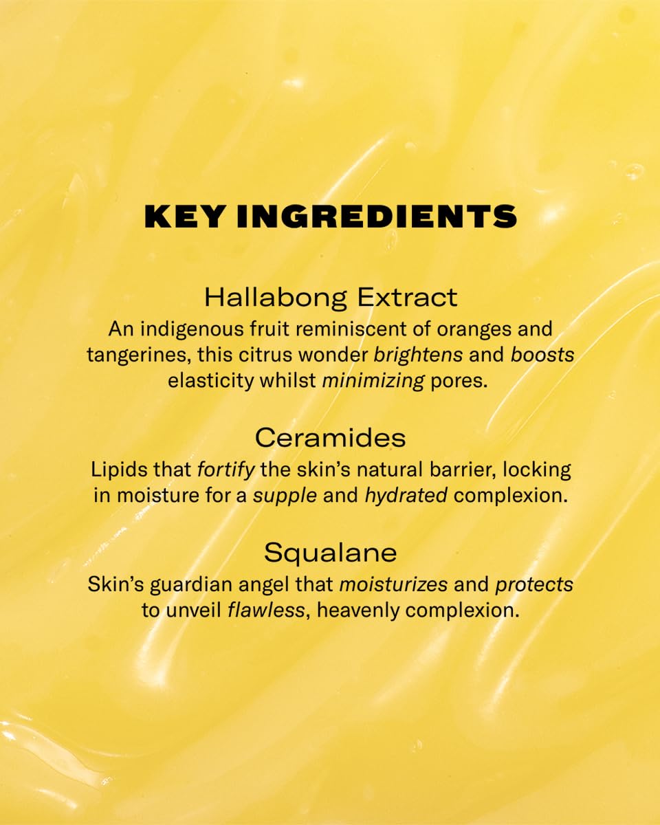 Then I Met You Bong² Bounce Cream, Lightweight Gel Cream Barrier Moisturizer With Hallabong Extract, Omega-3 Fatty Acids, Squalane, And Ceramides, Cruelty-Free, Hydration For Oily Skin, 1.69 Fl Oz : Beauty & Personal Care