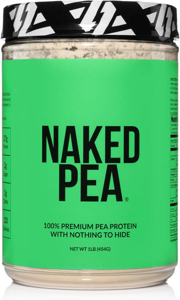 Naked Pea - Pea Protein Isolate - Plant Based, Vegetarian & Vegan Protein. Easy To Digest, Non-Gmo, No Lactose, No Soy And Gluten Free - 15 Servings