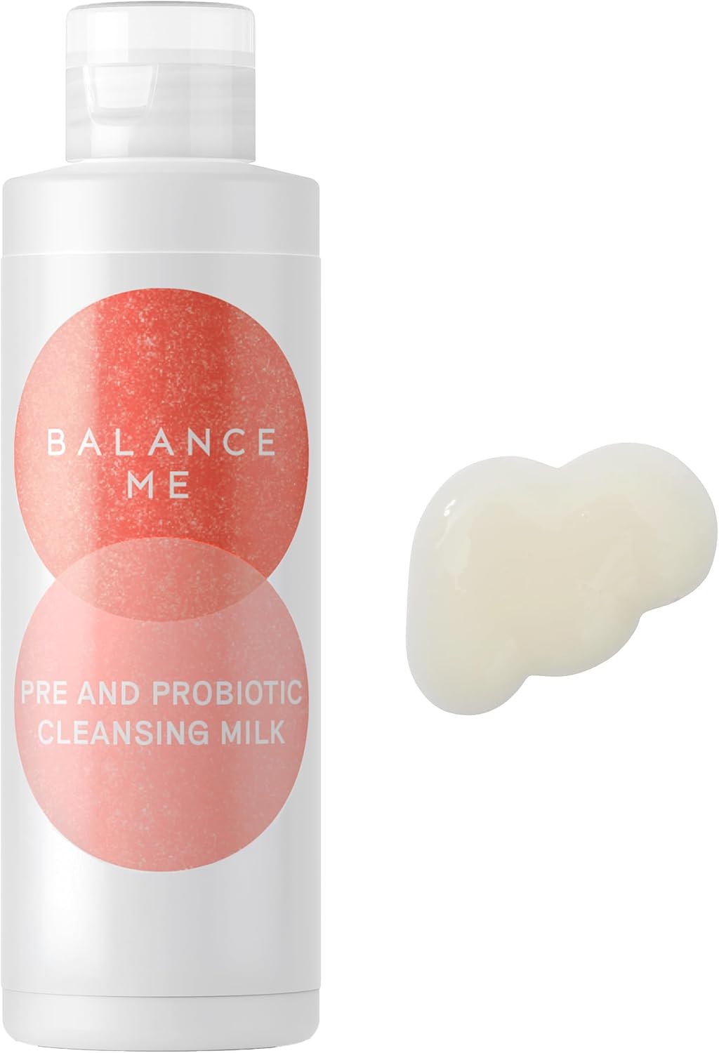 Balance Me Pre And Probiotic Cleansing Milk, Fragrance Free, Soothes And Strengthens, Perfect For Sensitive Skin, Made In Uk – 180Ml