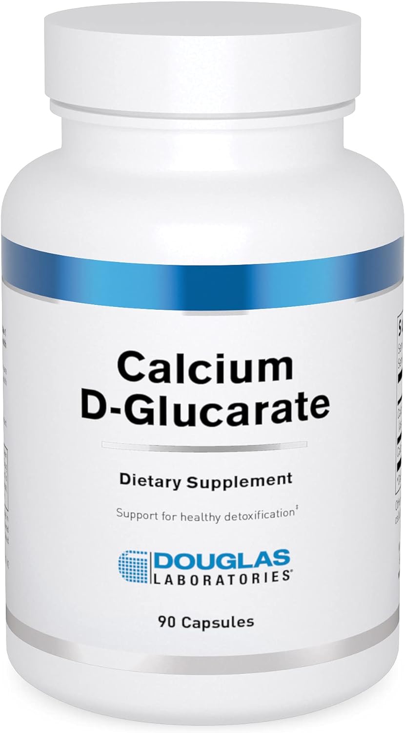 Douglas Laboratories Calcium-D-Glucarate (500 Mg.) | Support Against Environmental Toxins And Excess Steroid Hormones | 90 Capsules