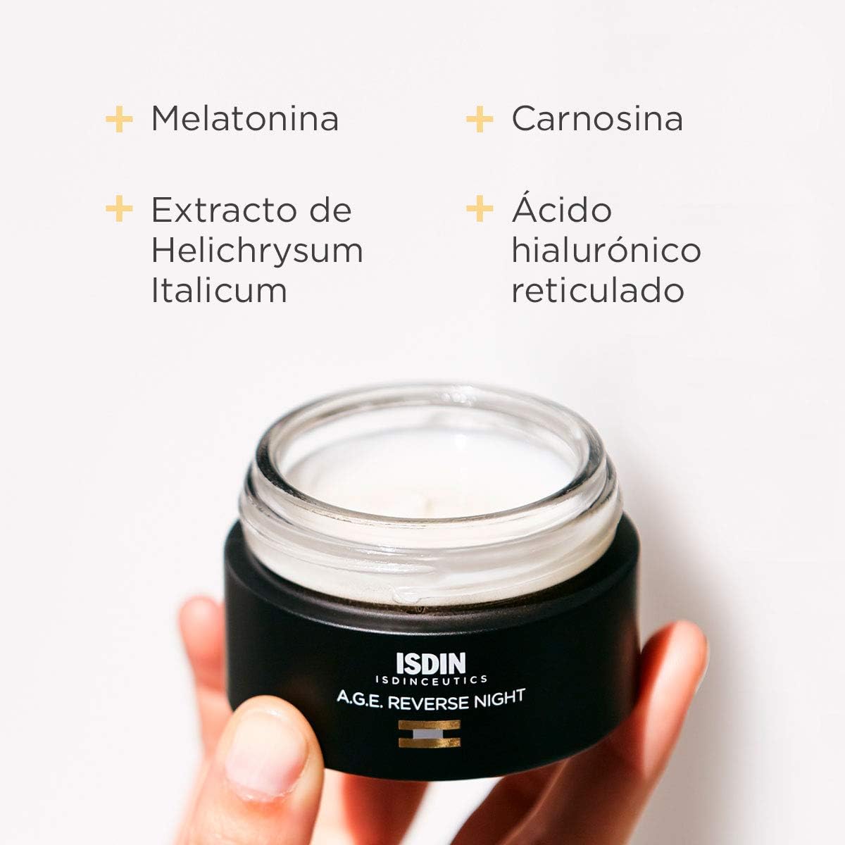 ISDIN Isdinceutics A.G.E Reverse Night | Anti-ageing night repair cream with melatonin | (50ml) : Amazon.co.uk: Beauty