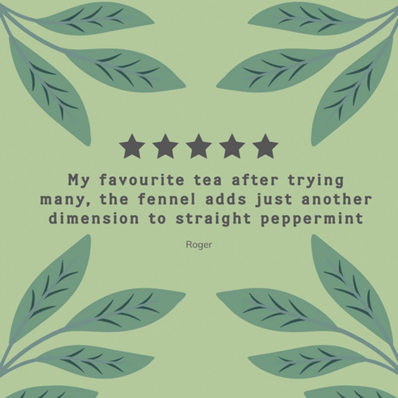 Hampstead Tea Organic Fairtrade, Fennel Liquorice Tea, 20 Count Sachet