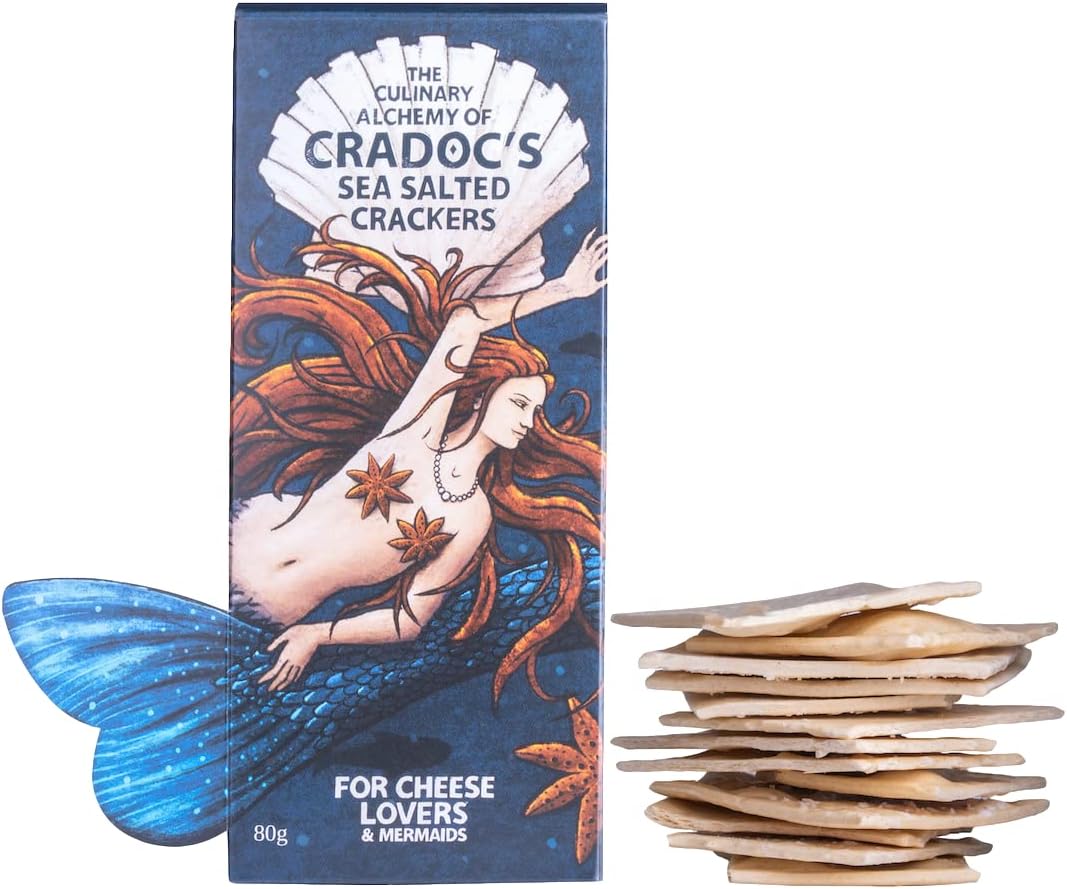 Great British Trading 3x Snowdonia Cheese Truckles with Cradocs Sea Salted Crackers Gift Hamper : Amazon.co.uk: Grocery