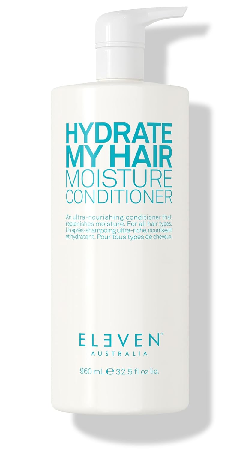 ELEVEN AUSTRALIA Hydrate My Hair Moisture Conditioner Colour Safe Ultra Nourishing - 32.5 Fl Oz : Beauty & Personal Care