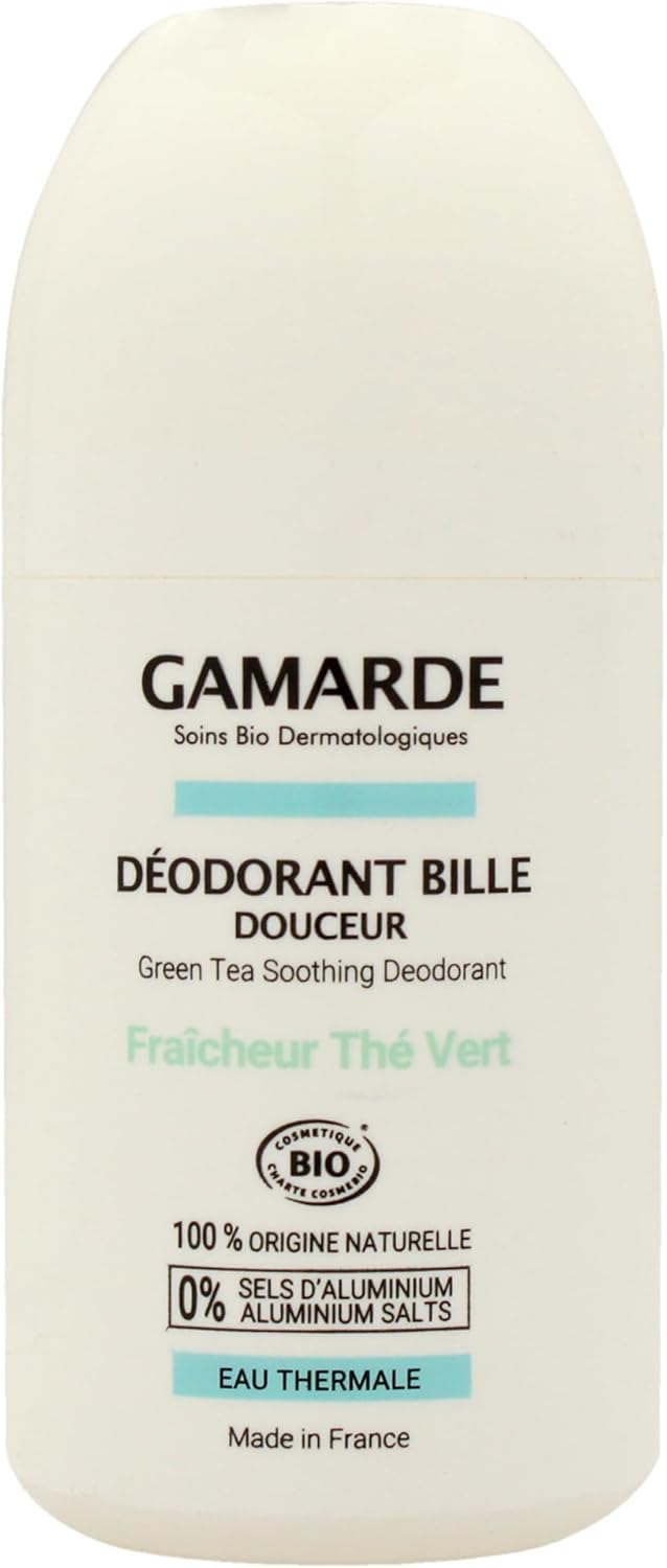 Gamarde Organic Roll-On Deodorant Fresh Green Tea 50Ml